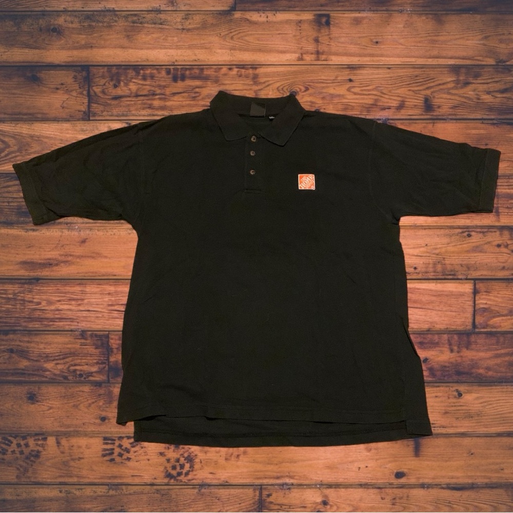 Home Depot Work Employee Button Up Down Shirt Halloween Costume Lowe’s  Menards
